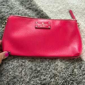Kate Spade Vibrant Pink Clutch